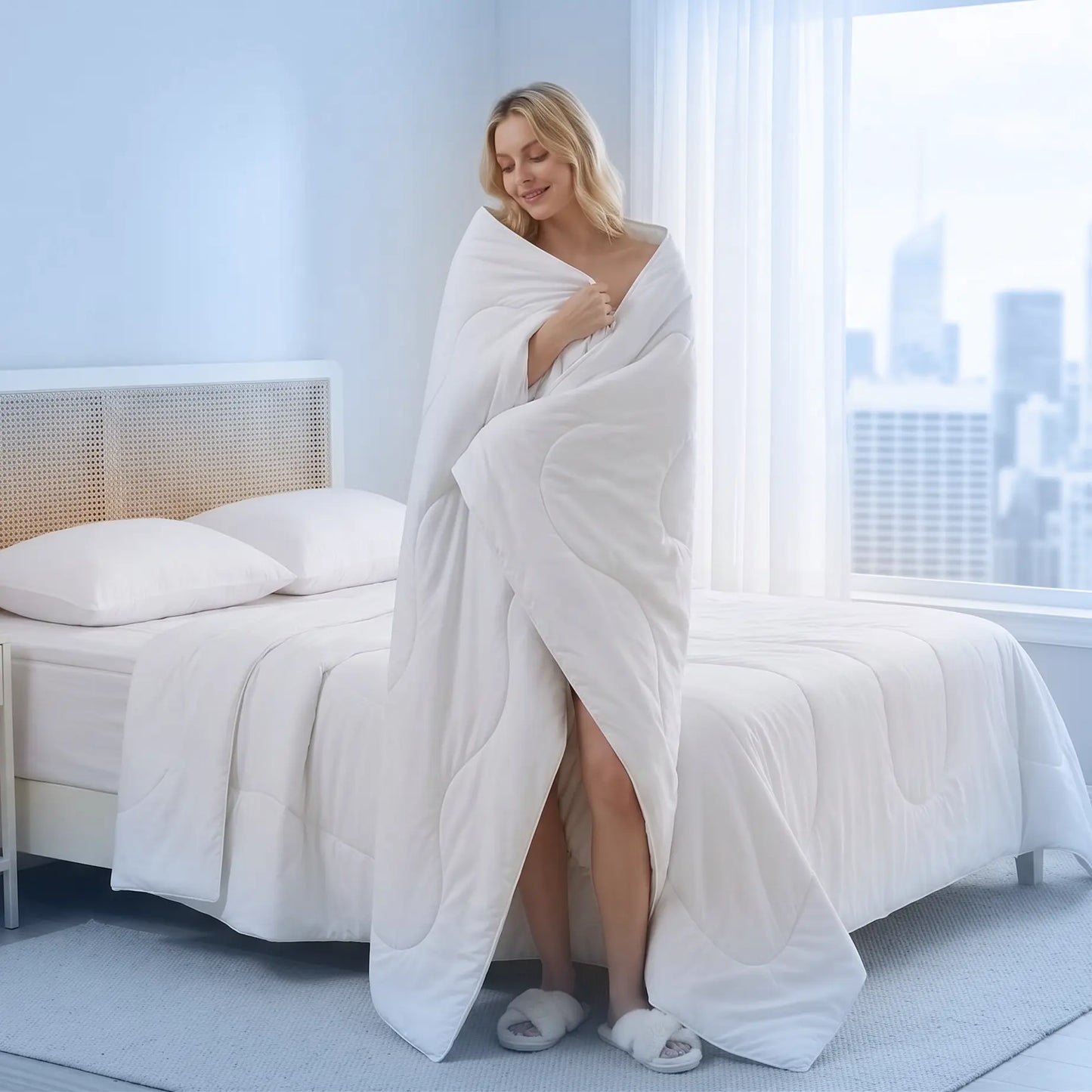 Night Sweat Cooling Comfort Blanket