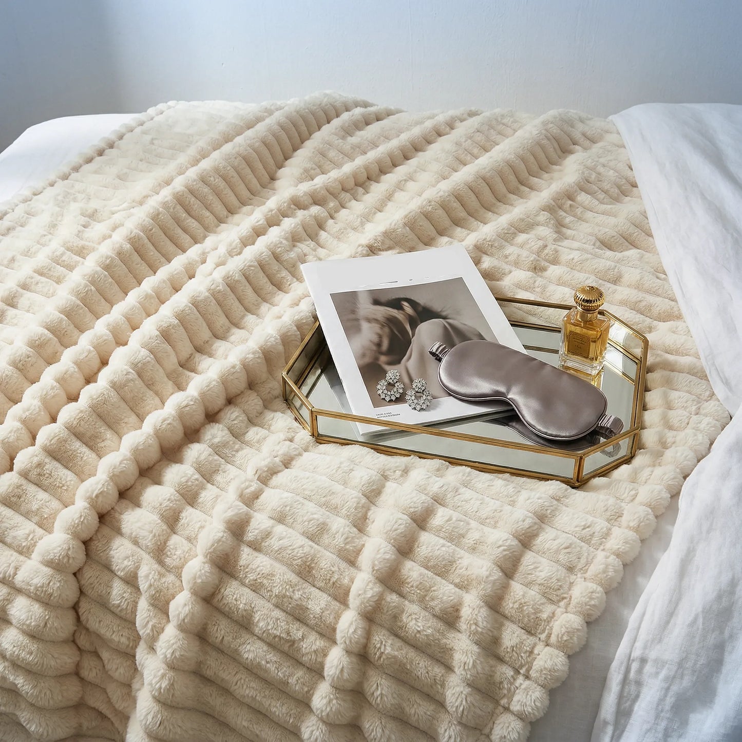 Anxiety Melt Plush Lightweight Blanket